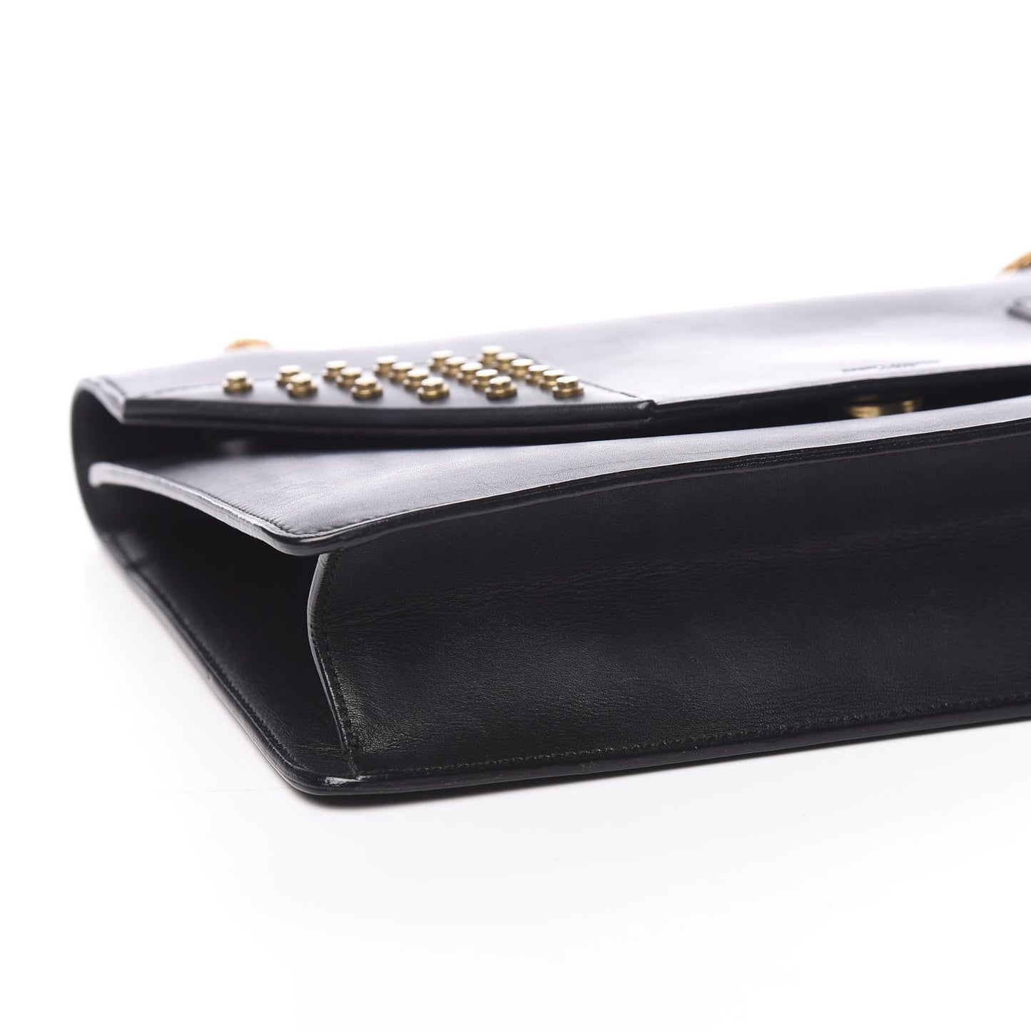 Calfskin Studded Medium Betty Black