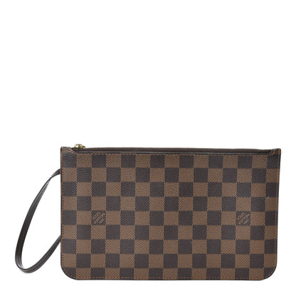 Louis Vuitton Damier Ebene Neverfull MM GM Pochette 1 of 8