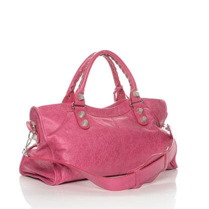Balenciaga Agneau Giant 21 Silver Hardware Part Time Sorbet 3 of 7