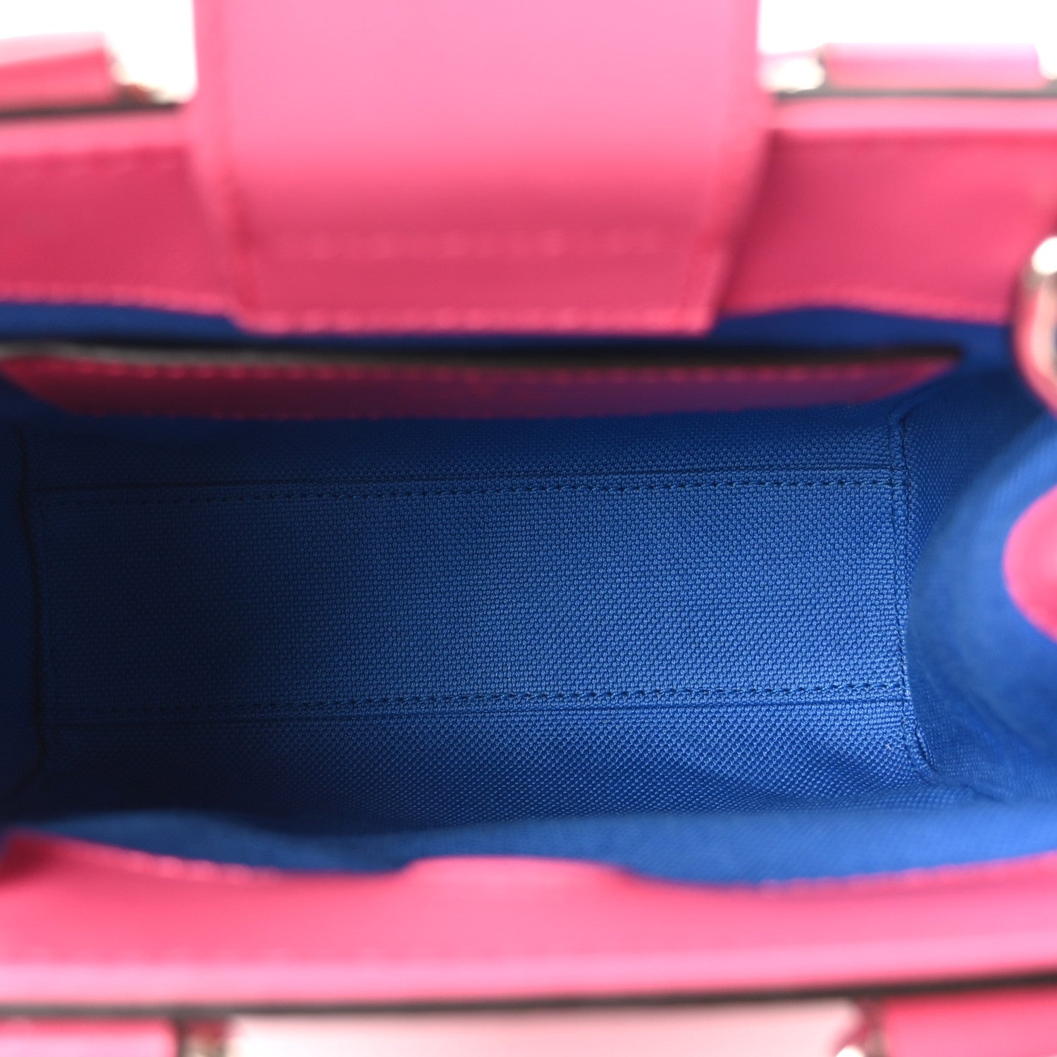 Gucci Calfskin GG Tennis Embossed Mini Tote Bag Modern Fuchsia