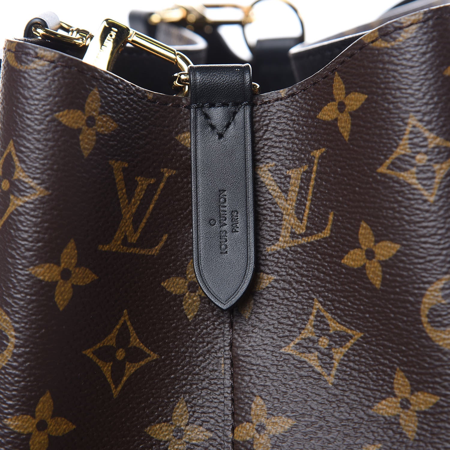 Louis Vuitton Monogram Neonoe MM Black 7 of 8