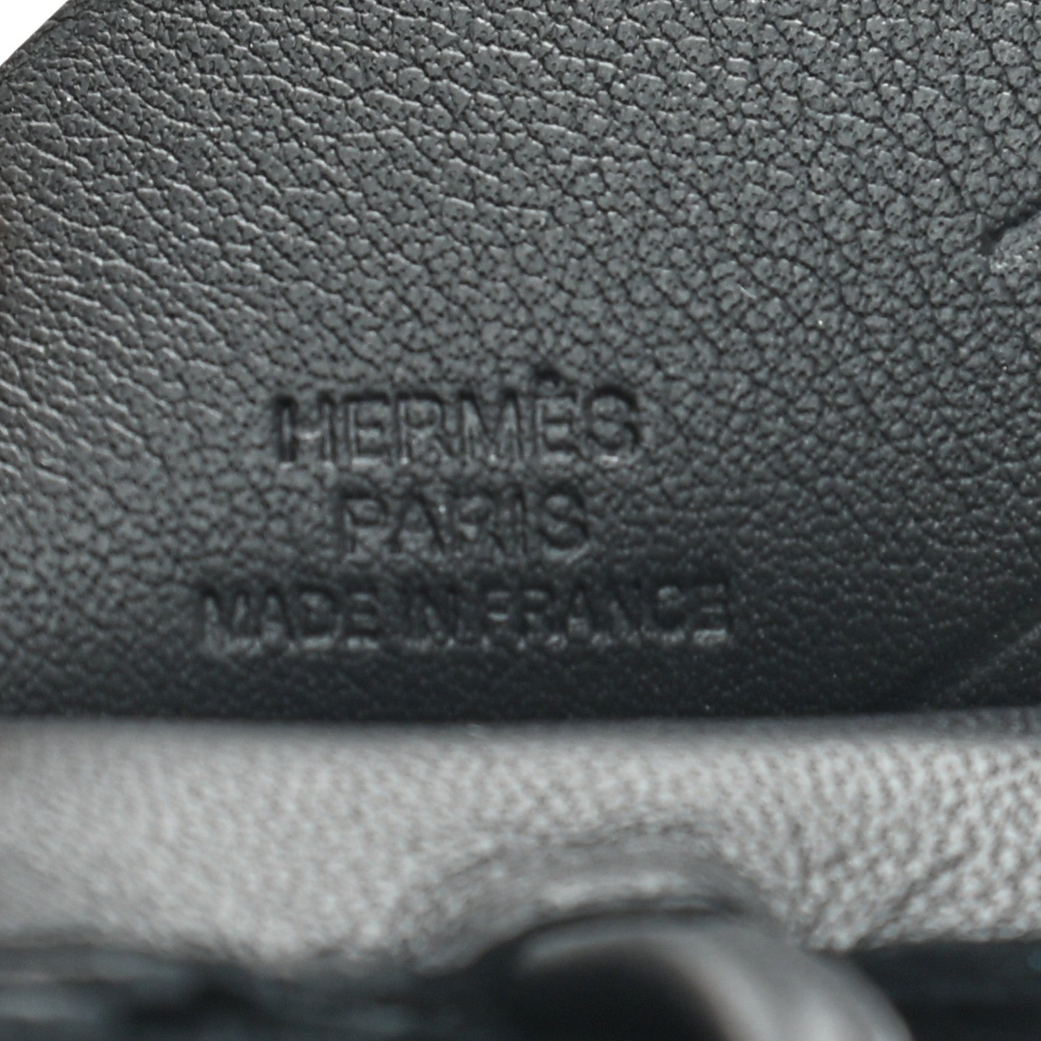 Hermes Milo Lambskin Grigri Rodeo Pegase Horse Bag Charm MM So Black 3 of 4