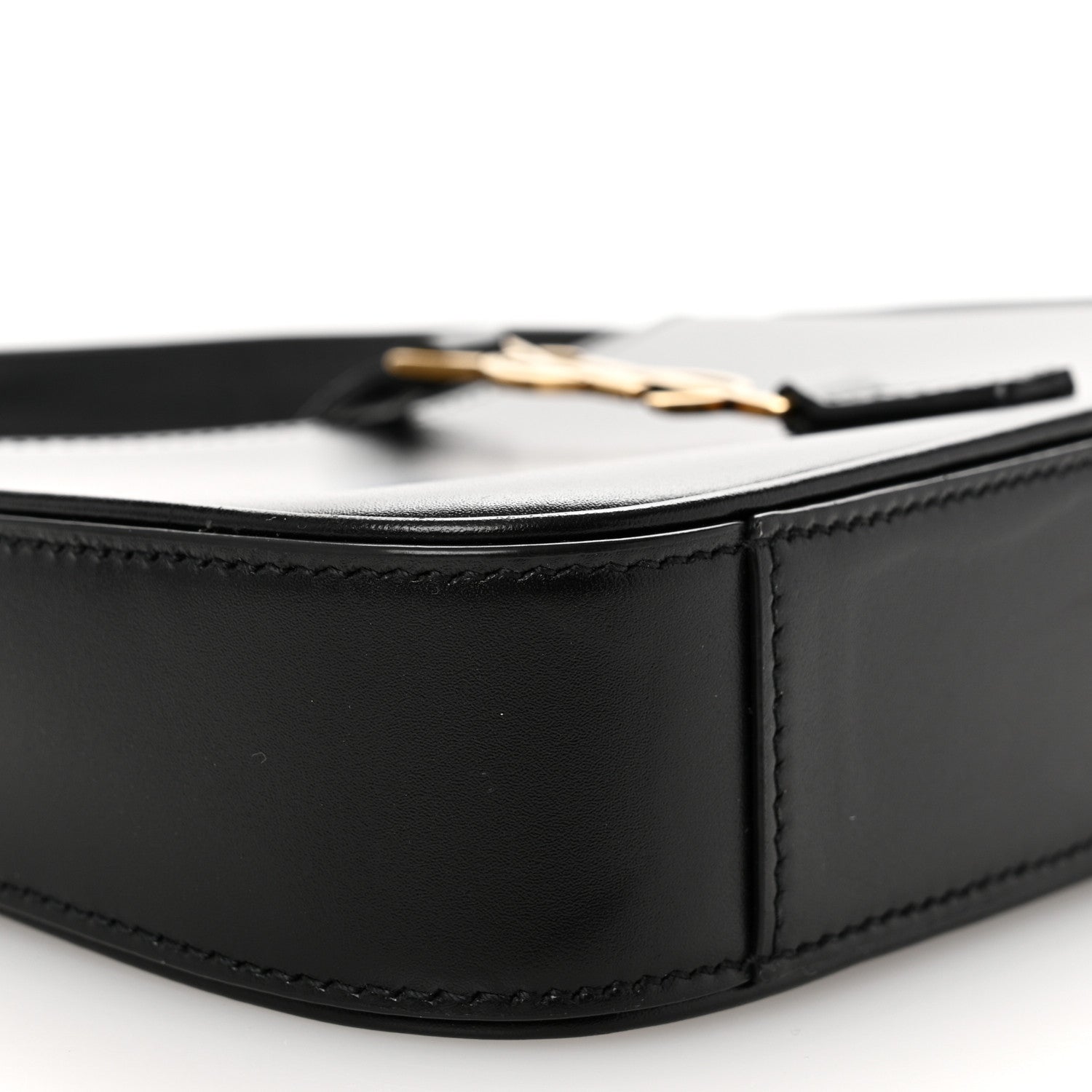 Saint Laurent Smooth Calfskin Le 5 A 7 Mini Hobo Black 8 of 9