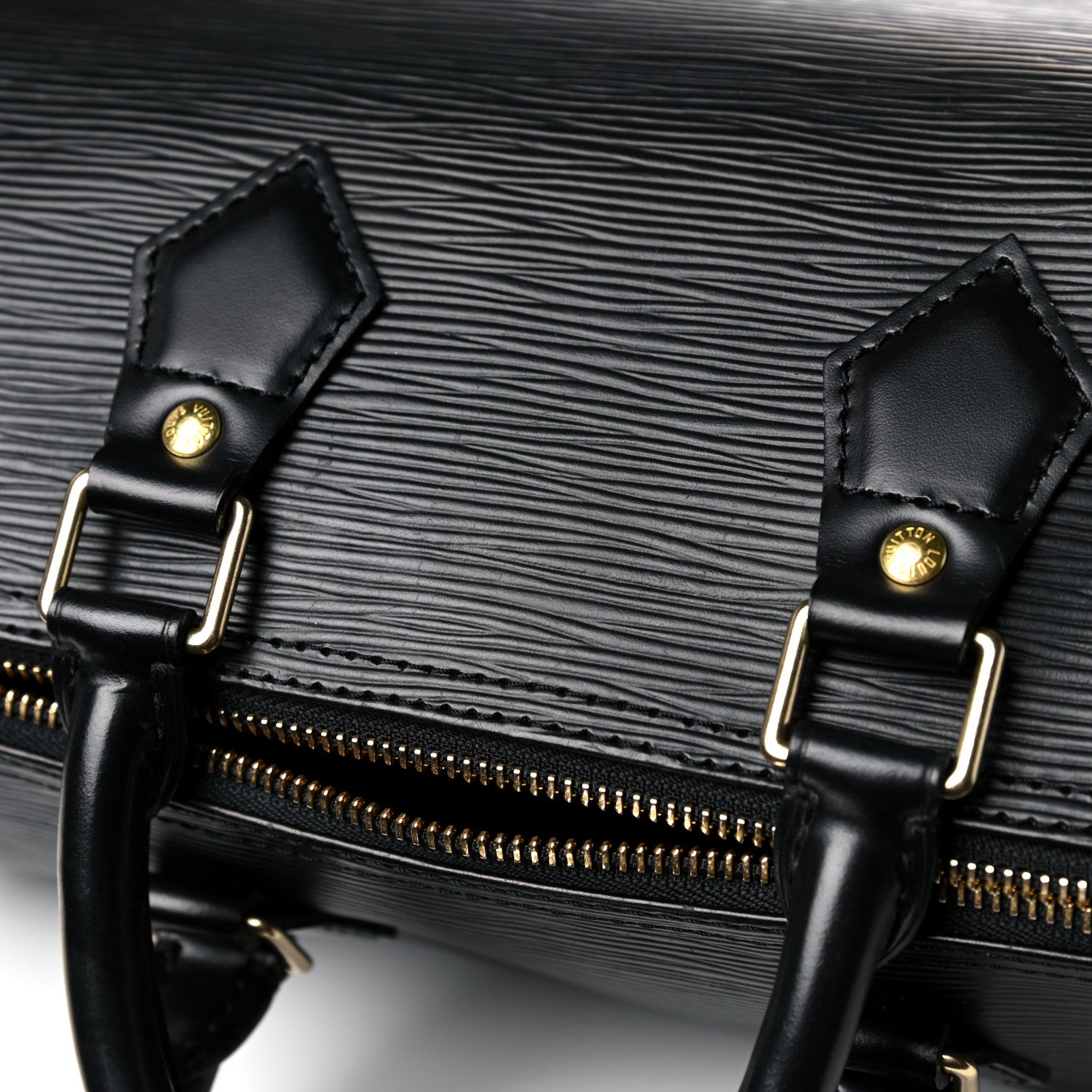 Louis Vuitton Epi Speedy 25 Black 16 of 17