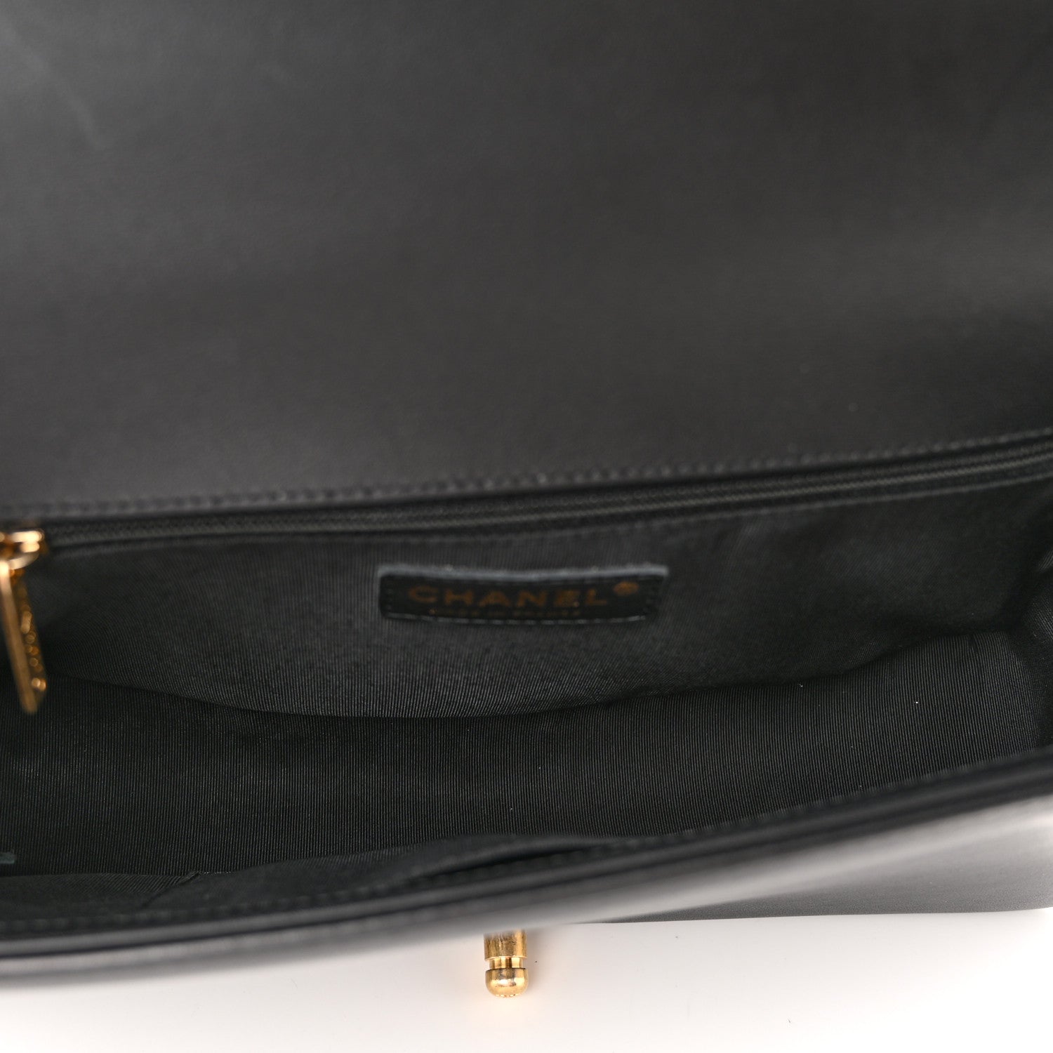 Chanel Calfskin Quilted New Medium Boy Flap Black 5 of 10