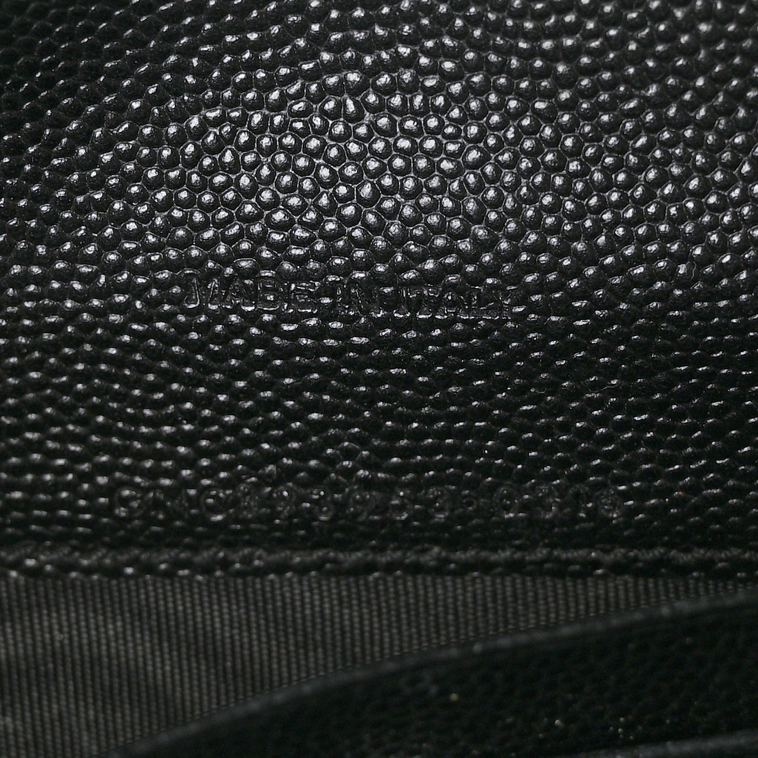Saint Laurent Grain De Poudre Matelasse Chevron Monogram Envelope Chain Wallet Black 6 of 7