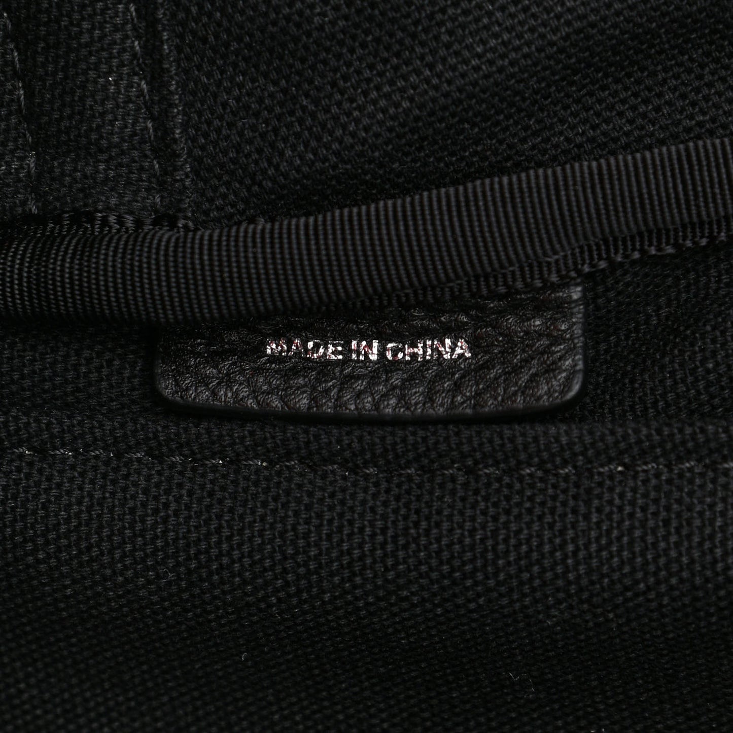 Mega Check Calfskin Abbeydale Simple Backpack Black Camel