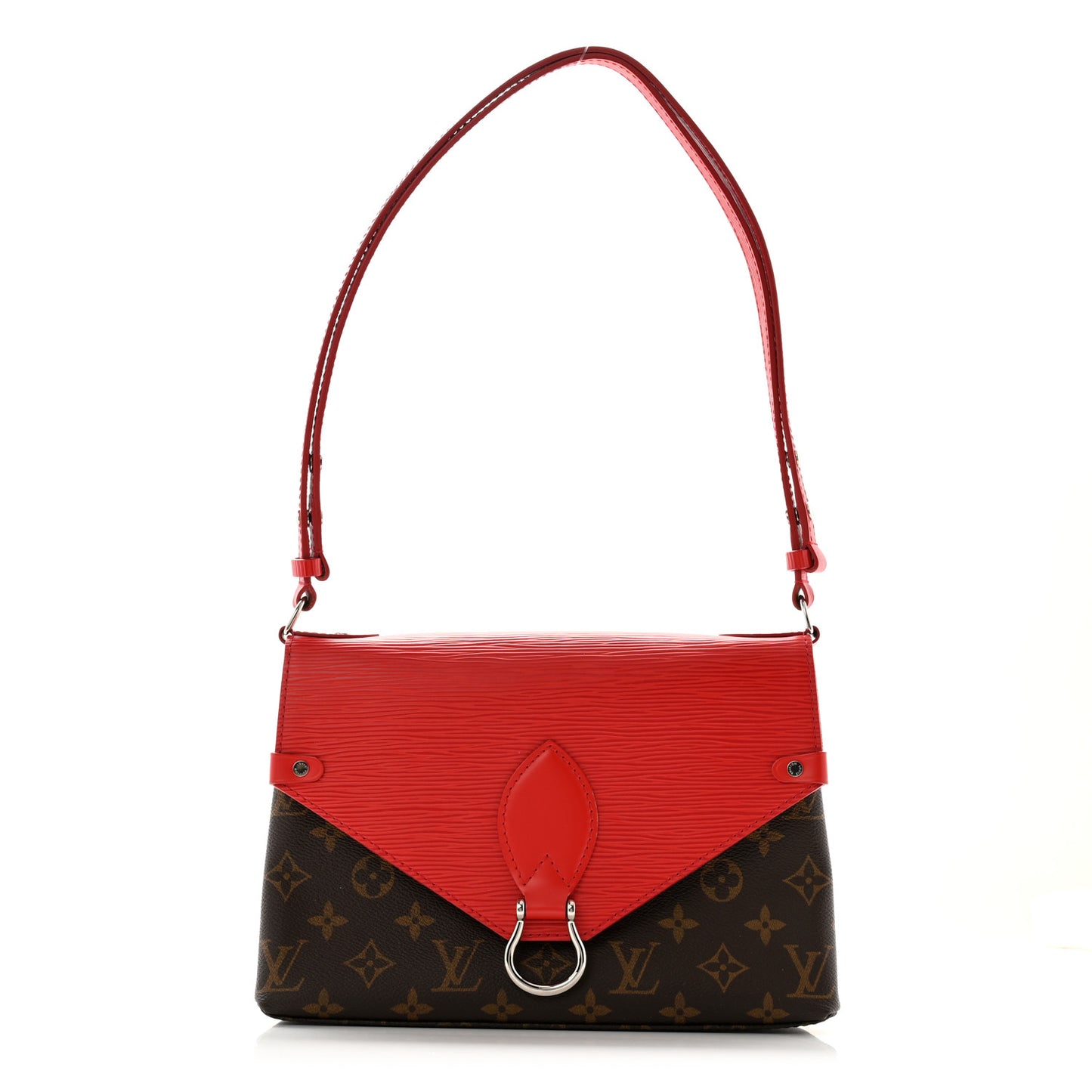 Monogram Epi Saint Michel Coquelicot