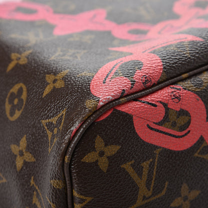 Louis Vuitton Monogram Bay Neverfull MM Rose Ballerine Poppy 8 of 11