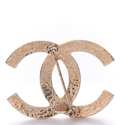 Chanel Pearl CC Mini Brooch Gold 3 of 4