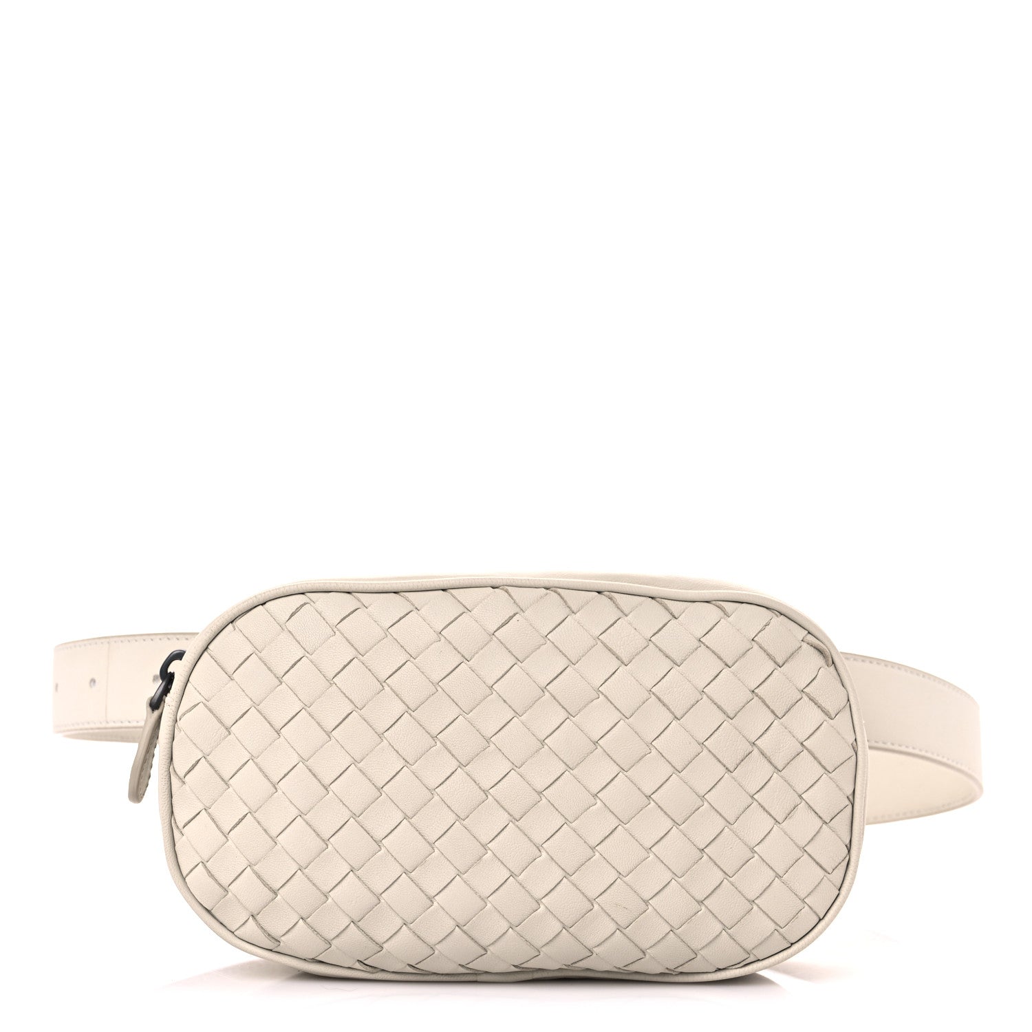 Bottega Veneta Nappa Intrecciato Belt Bag White 1 of 16