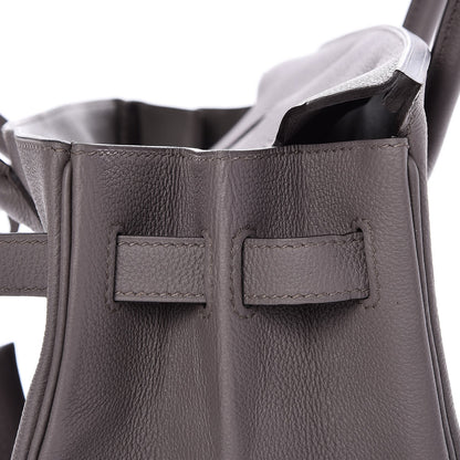 Hermes Togo Birkin 30 Etain 32 of 34