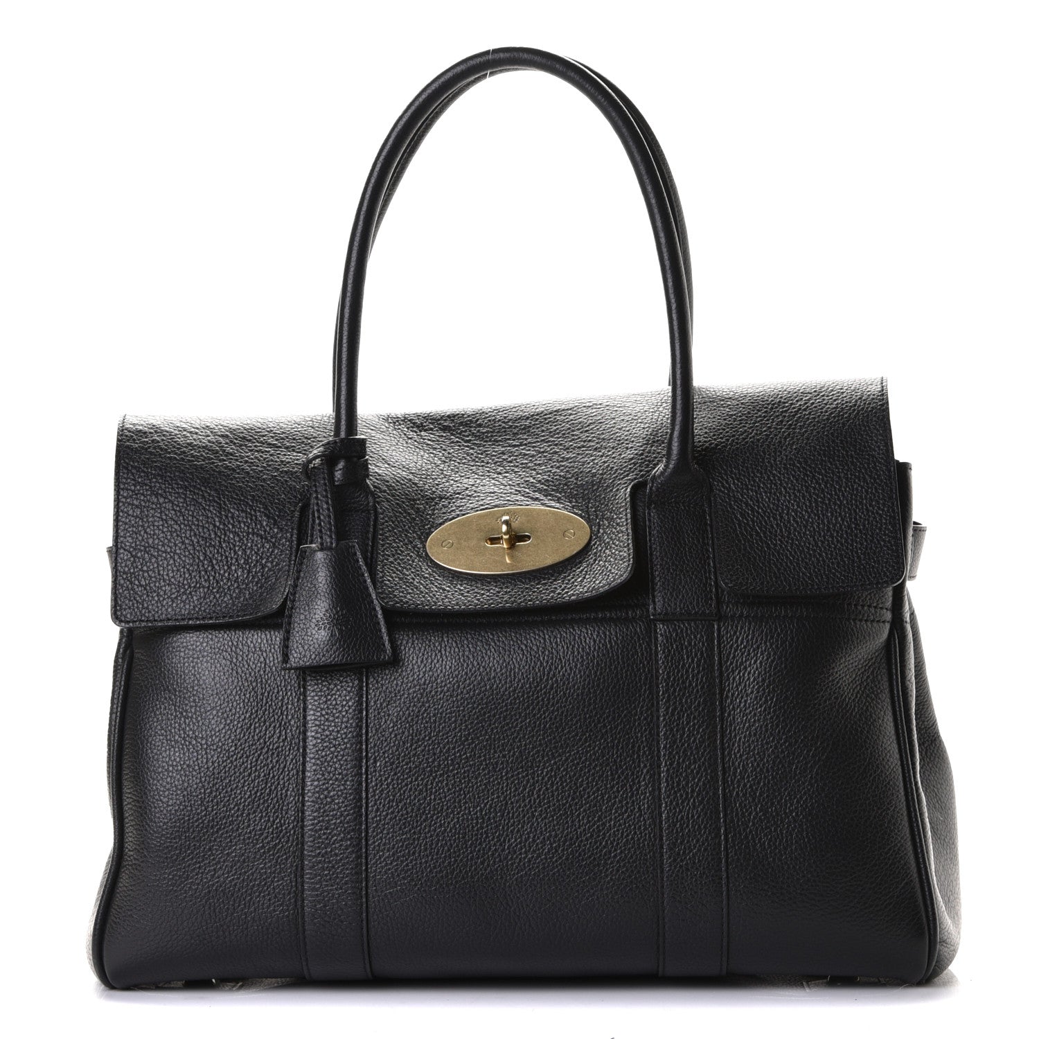 Mulberry Natural Leather Bayswater Black 1 of 5