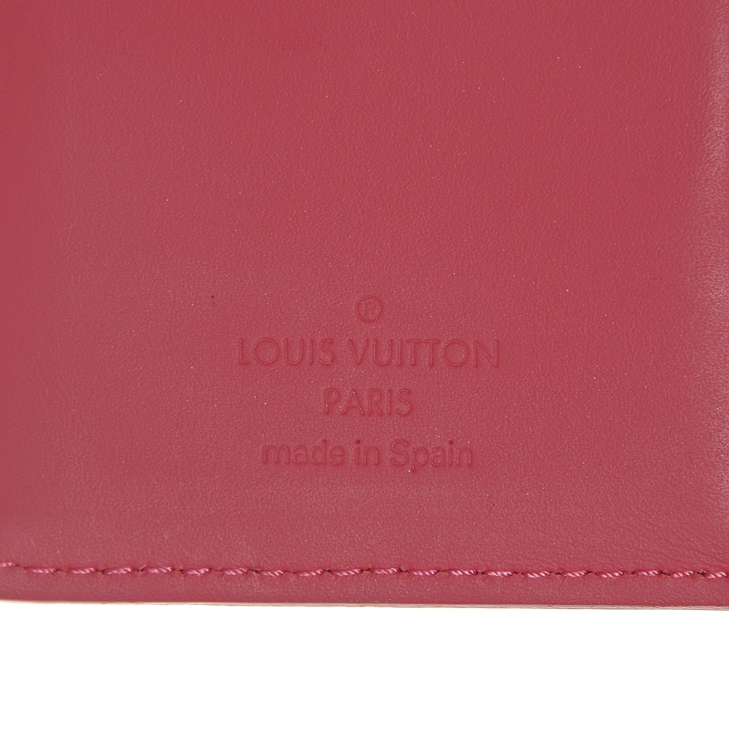 Louis Vuitton Vernis Small Ring Agenda Cover Framboise 6 of 6