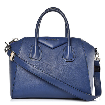 Givenchy Sugar Goatskin Small Antigona Bright Blue 1 of 16