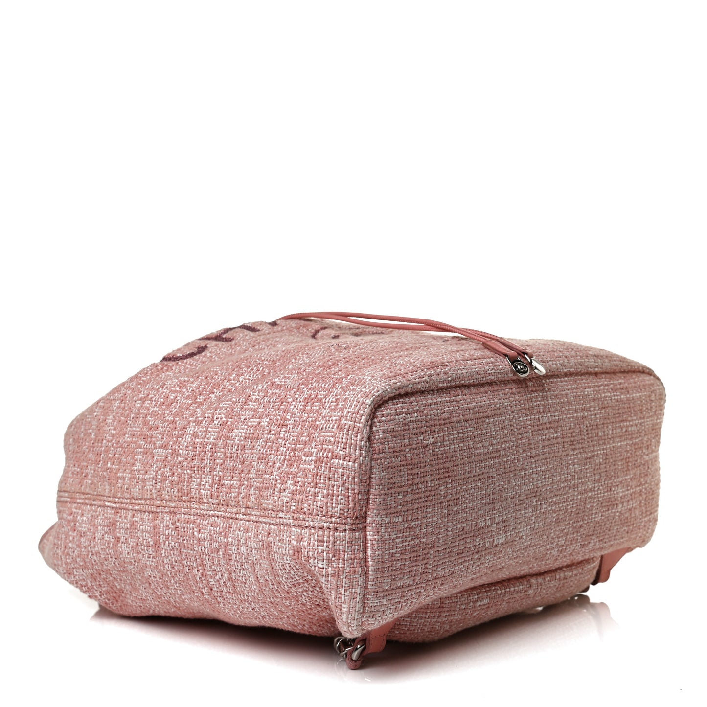Canvas Large Deauville Backpack Pink