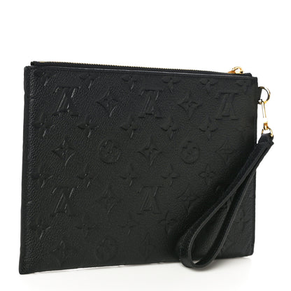 Louis Vuitton Empreinte Pochette Melanie MM Black 3 of 9