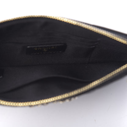Chanel Caviar Quilted Small French New Wave CC Pouch Black 5 of 11