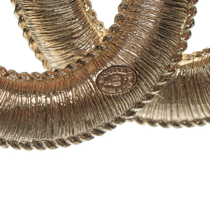 Chanel Pearl Large CC Brooch Gold 5 of 5