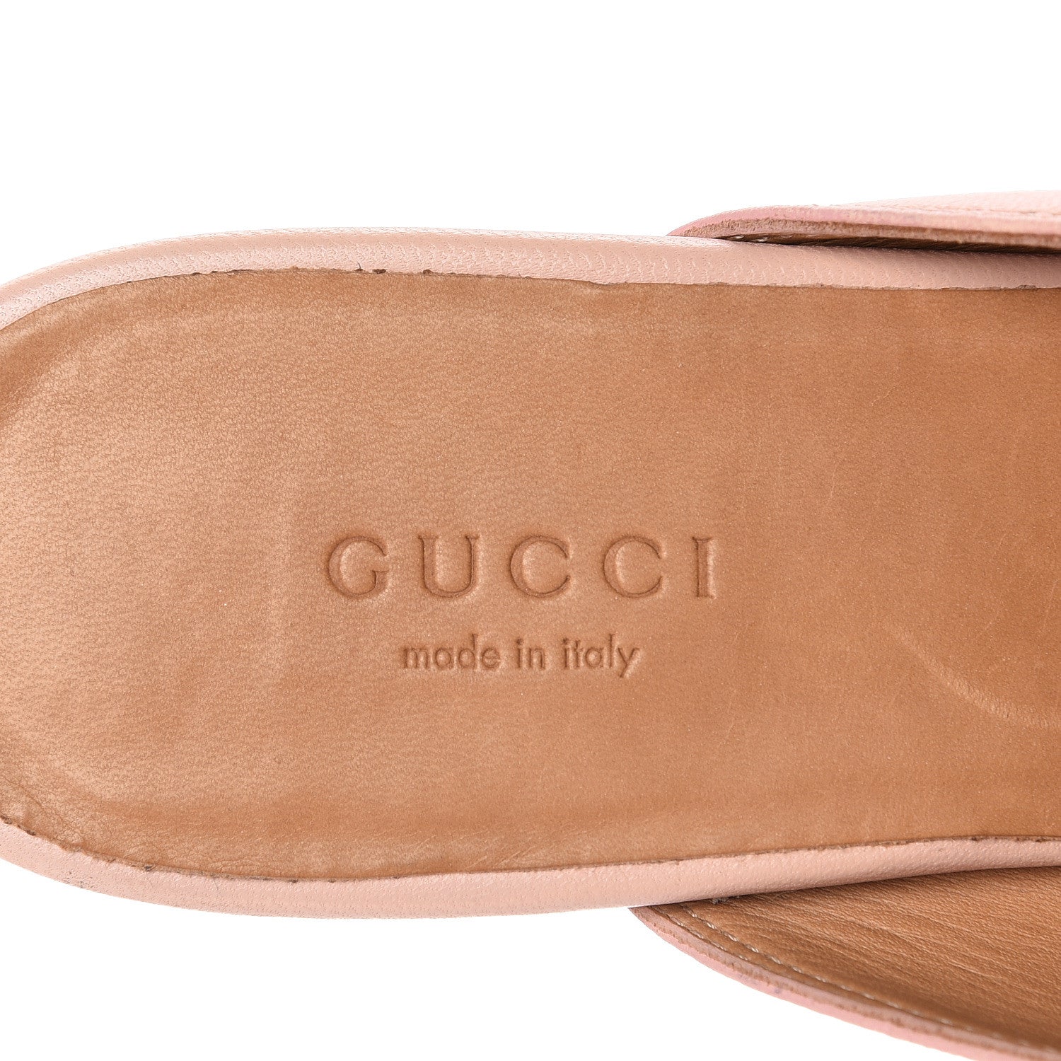 Gucci Malaga Kid Womens Princetown Slippers 35 Perfect Pink 8 of 11