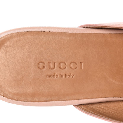 Gucci Malaga Kid Womens Princetown Slippers 35 Perfect Pink 8 of 11