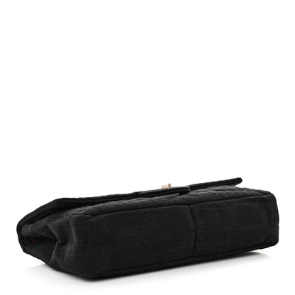Chanel Jersey Coco's Croc 2.55 Reissue 226 Flap Black 4 of 10