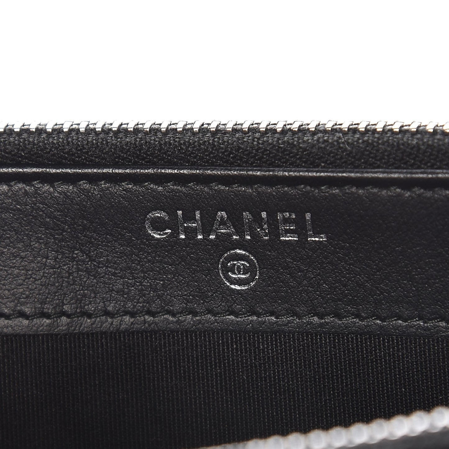 Calfskin Quilted Small Boy Clutch With Chain Black