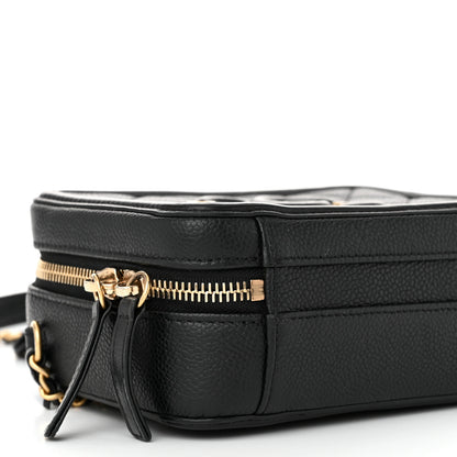 Chanel Caviar Quilted Small CC Filigree Vanity Case Black 9 of 10