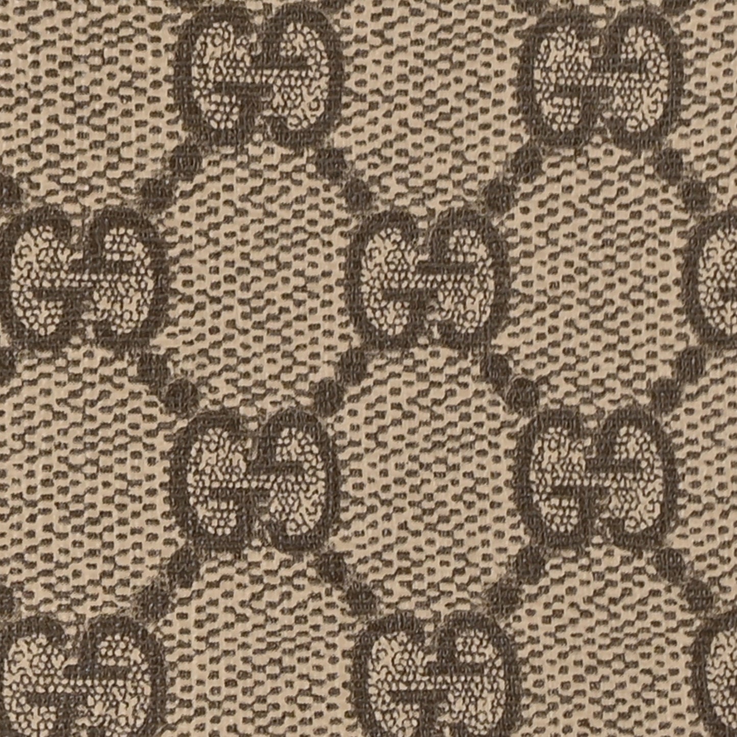 GG Supreme Monogram Web Medium Ophidia Tote Bag Brown