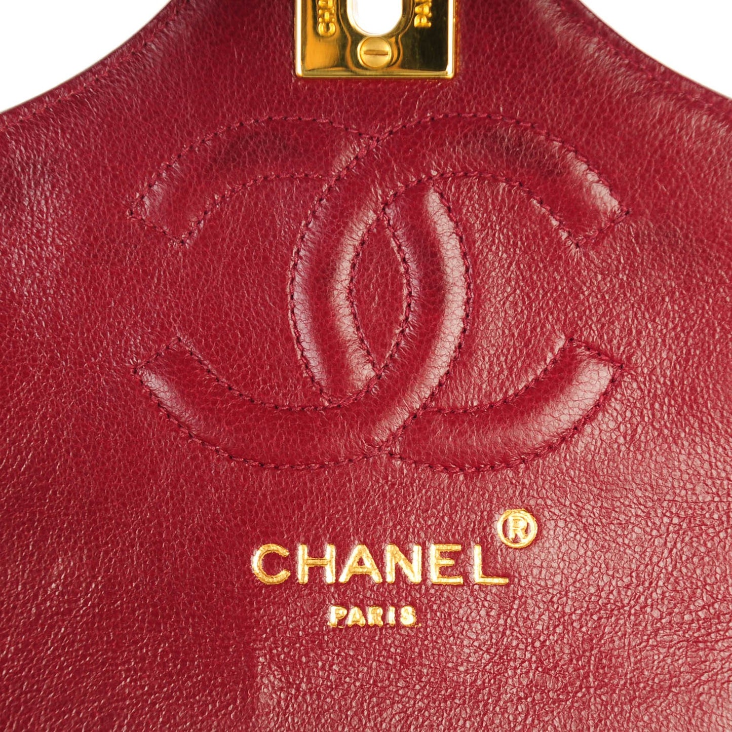 Lambskin Quilted Small Single Flap Black