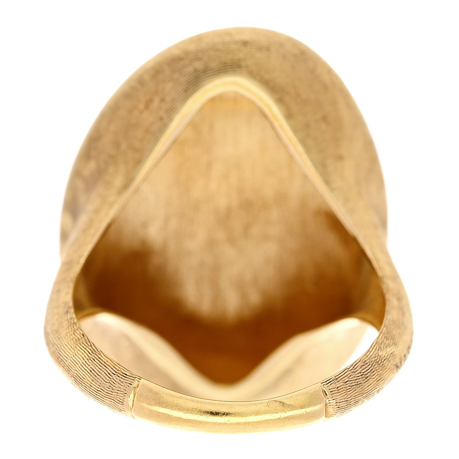 Marco Bicego 18K Yellow Gold Lunaria Ring 54 7 3 of 5