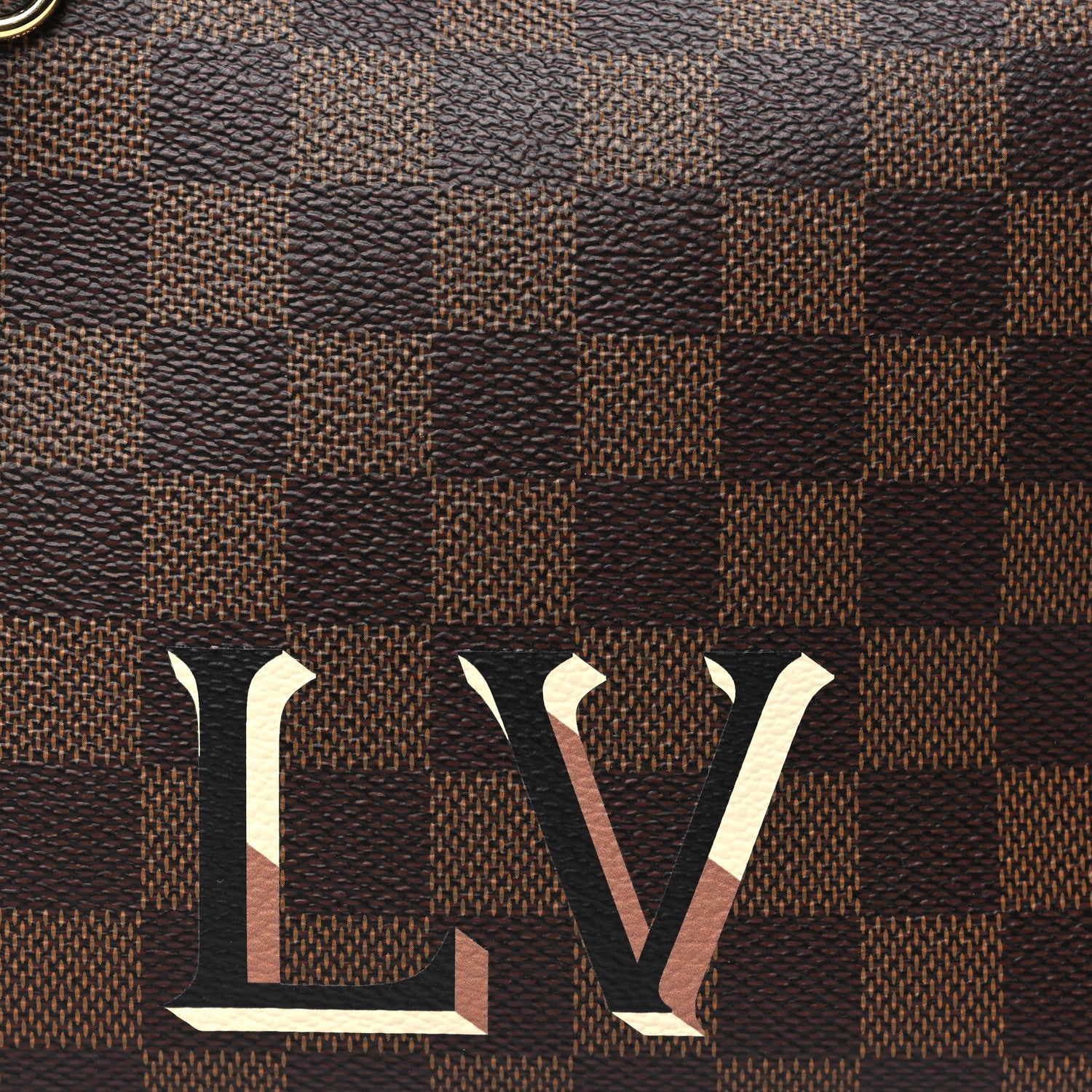 Louis Vuitton Damier Ebene Santa Monica Black 7 of 9