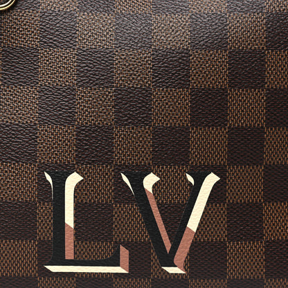 Louis Vuitton Damier Ebene Santa Monica Black 7 of 9