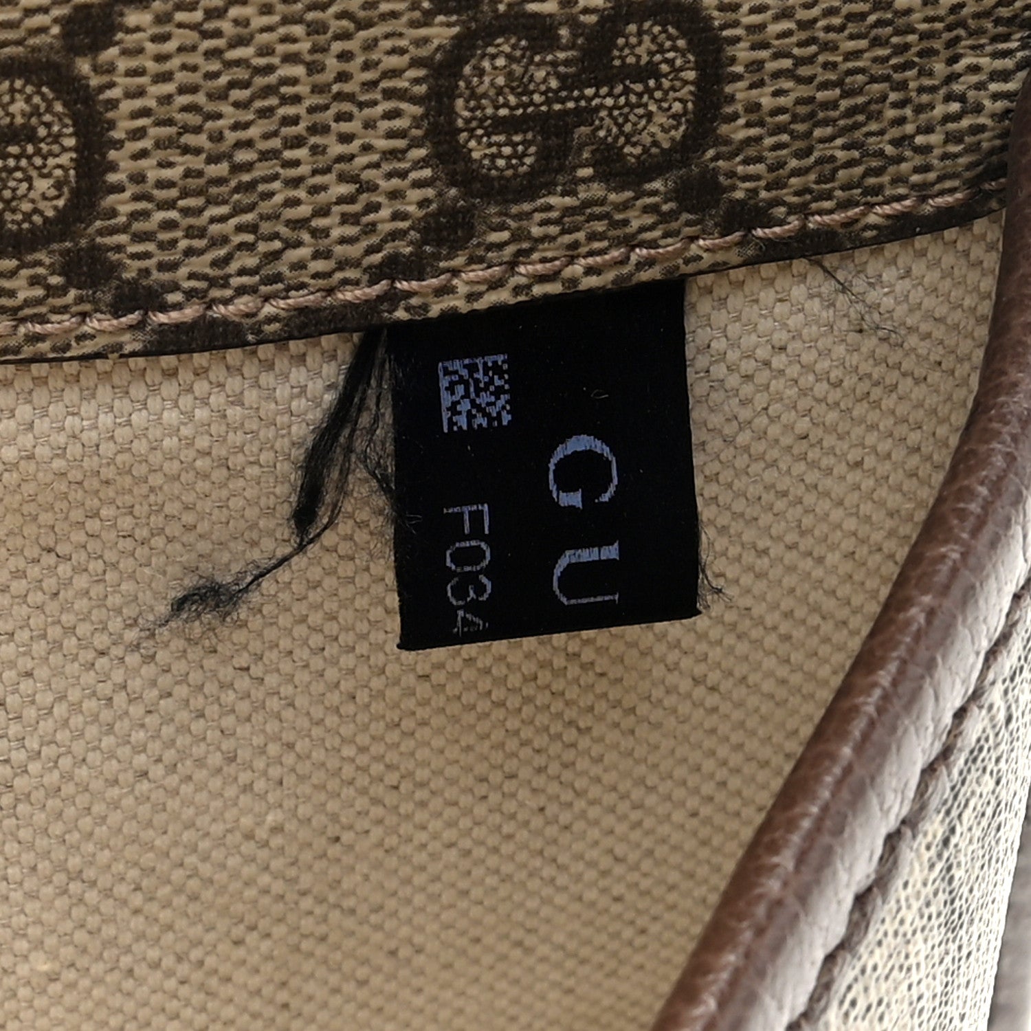 Gucci GG Supreme Monogram Neo Vintage Web Belt Bag Brown 8 of 11