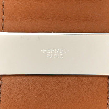 Hermes Barenia Collier de Chien CDC Rocabar Bracelet T2 Fauve 3 of 5