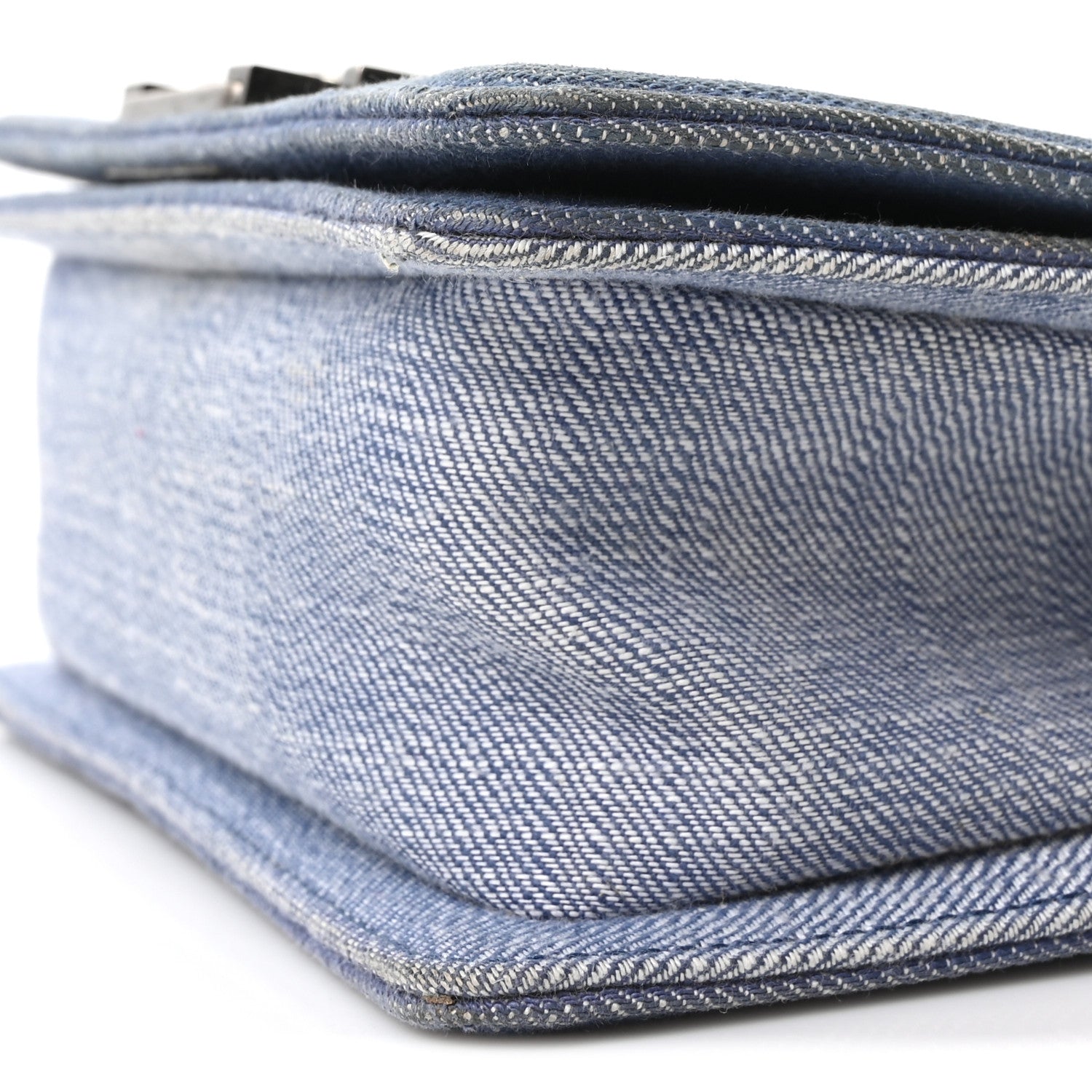 Chanel Denim Chevron Small Boy Flap Light Blue 1849584 – FASHIONPHILE