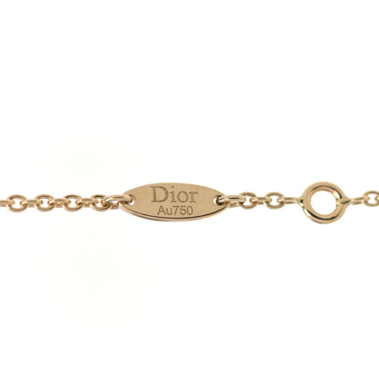 Christian Dior 18K Yellow Gold Diamond Mother of Pearl Rose Des Vents Bracelet 4 of 6