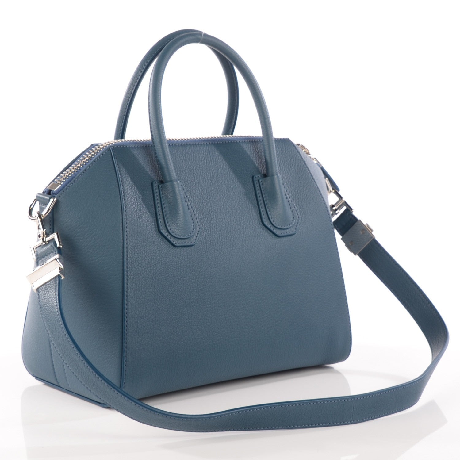 Givenchy Sugar Goatskin Small Antigona Mineral Blue 3 of 9