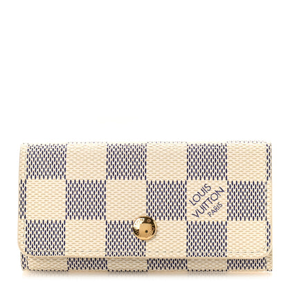 Louis Vuitton Damier Azur Multicles 4 Key Holder 1 of 8