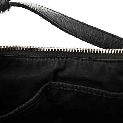 Alexander Wang Pebbled Lambskin Mini Rockie Black Gold Hardware 10 of 17
