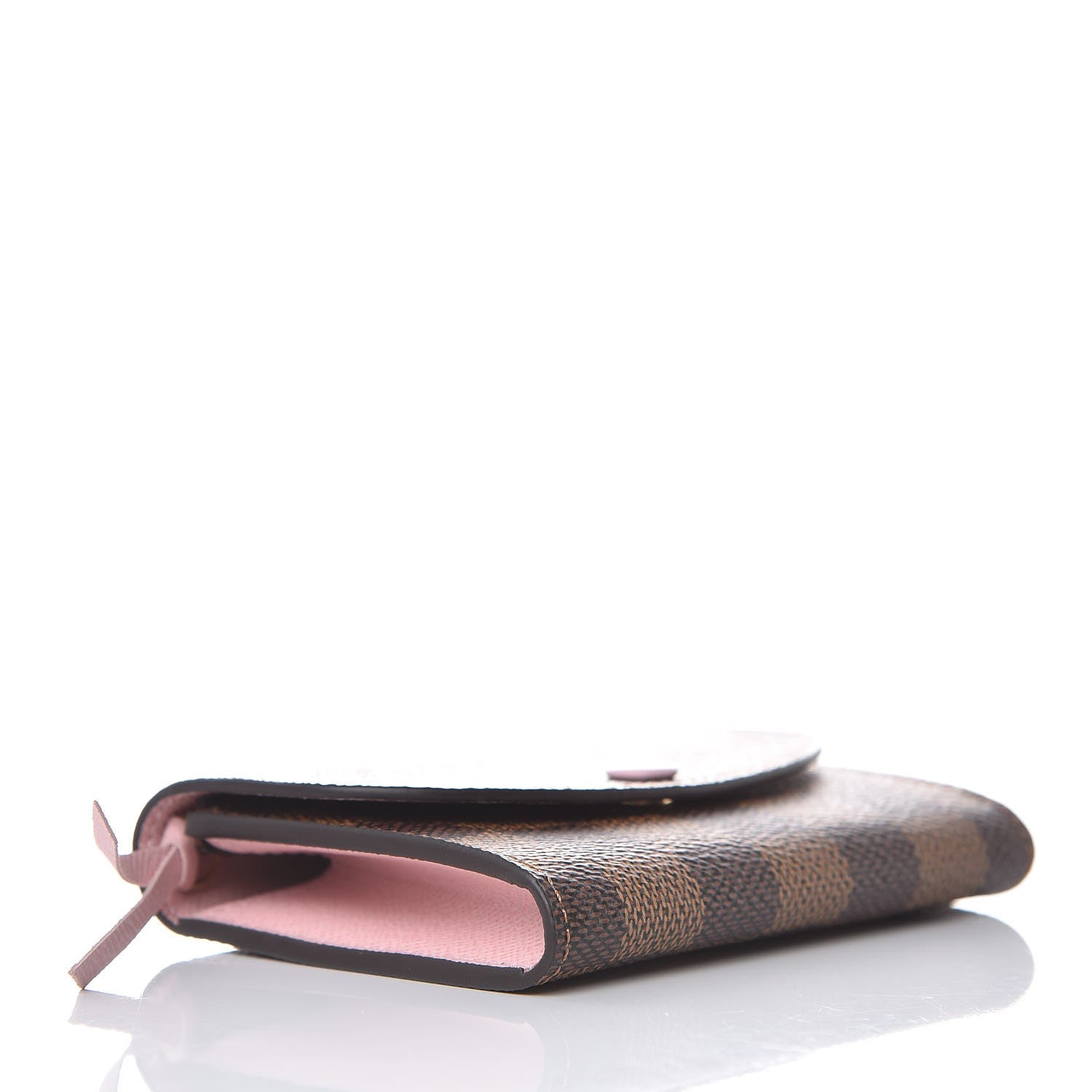 Louis Vuitton Damier Ebene Rosalie Coin Purse Rose Ballerine 4 of 8