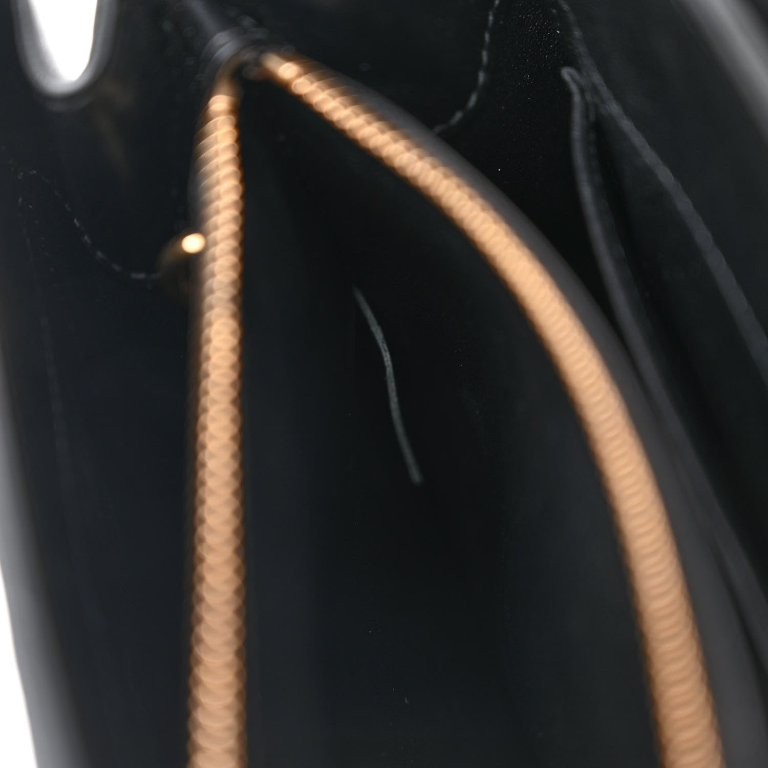 Celine Satinated Calfskin Small 16 Top Handle Bag Black 7 of 11