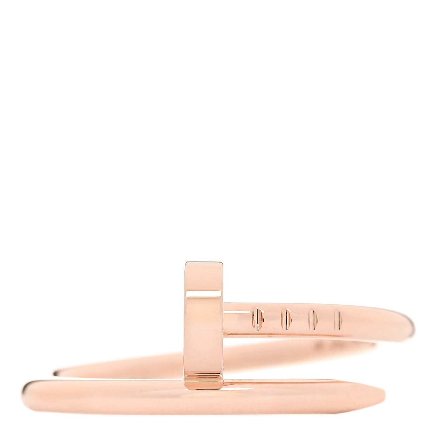 18K Pink Gold Small Juste Un Clou Ring 51 5.75