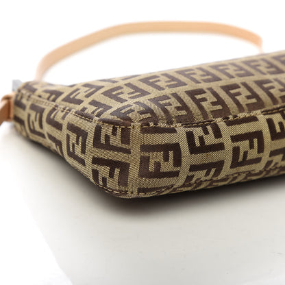 Fendi Zucchino Pochette Tan 8 of 9