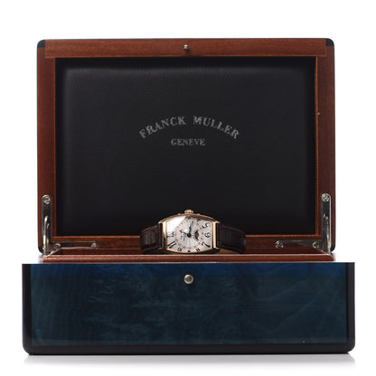 Franck Muller 18K Rose Gold Alligator 30mm Master Calendar Automatic Watch 2850MCL 6 of 6