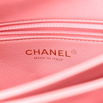 Chanel Lambskin Quilted Small Trendy CC Flap Dual Handle Bag Pink 7 of 12