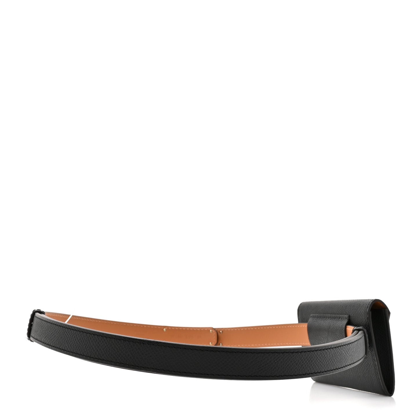 Epsom Kelly Pocket Belt Black