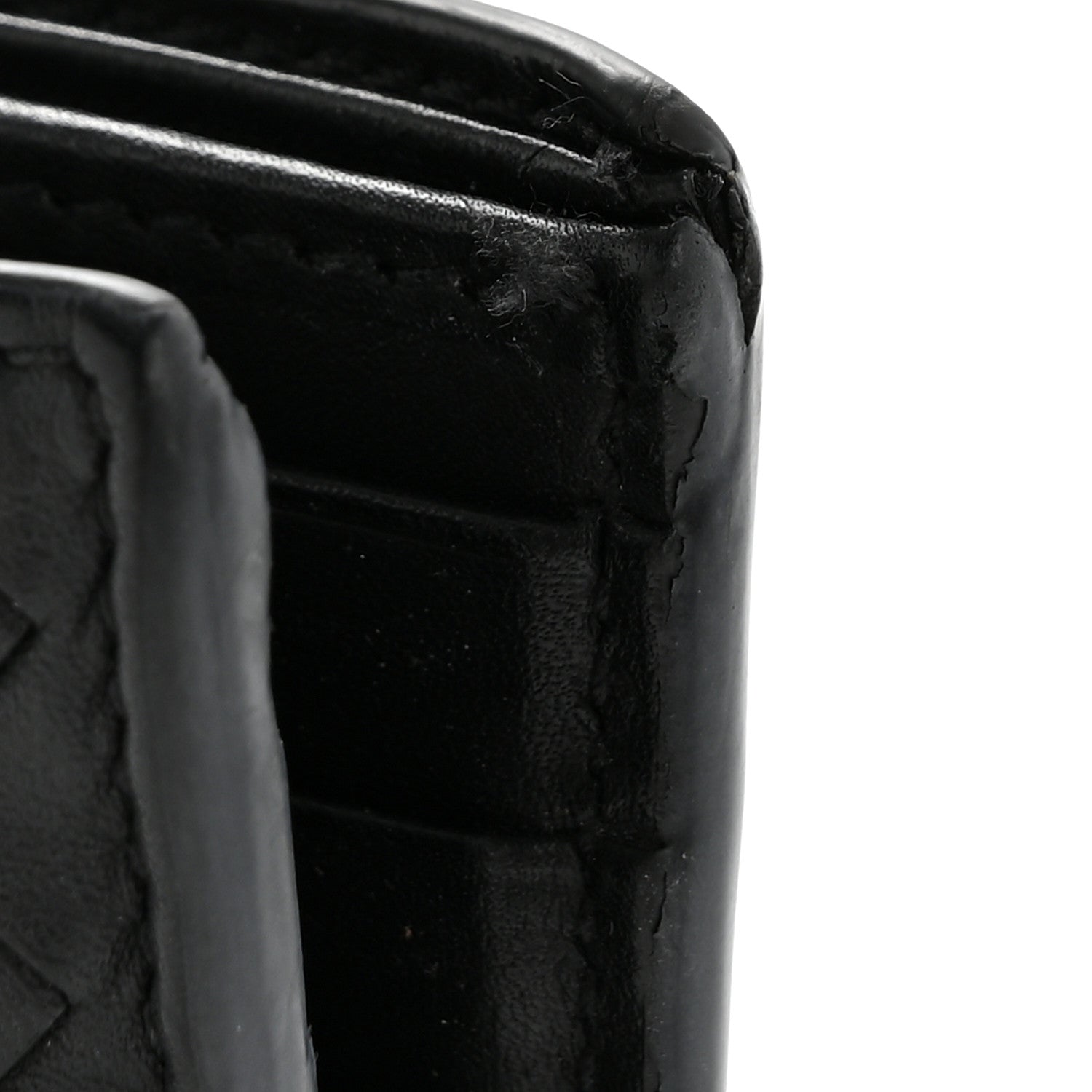 Bottega Veneta Nappa Intrecciato Bi-Fold Wallet Black 9 of 12