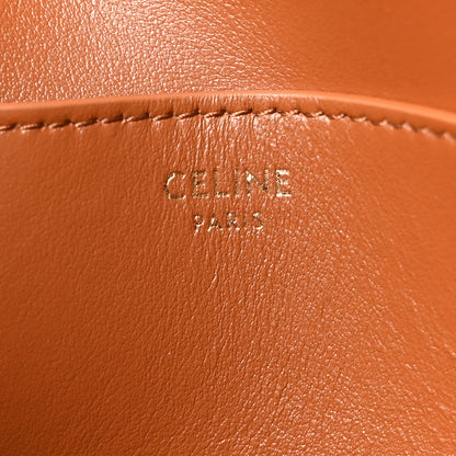 Celine Smooth Calfskin Tabou Clutch on Strap Tan 6 of 9