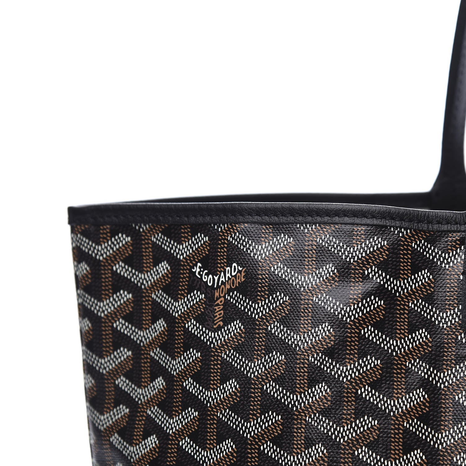 Goyard Goyardine Saint Louis PM Black 9 of 9